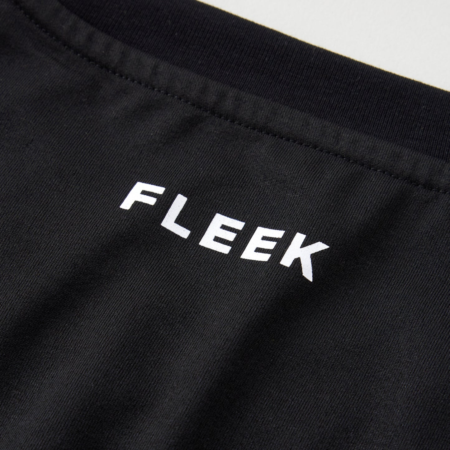 FLEEK ドライクルーネック ロングスリーブシャツ ブラック