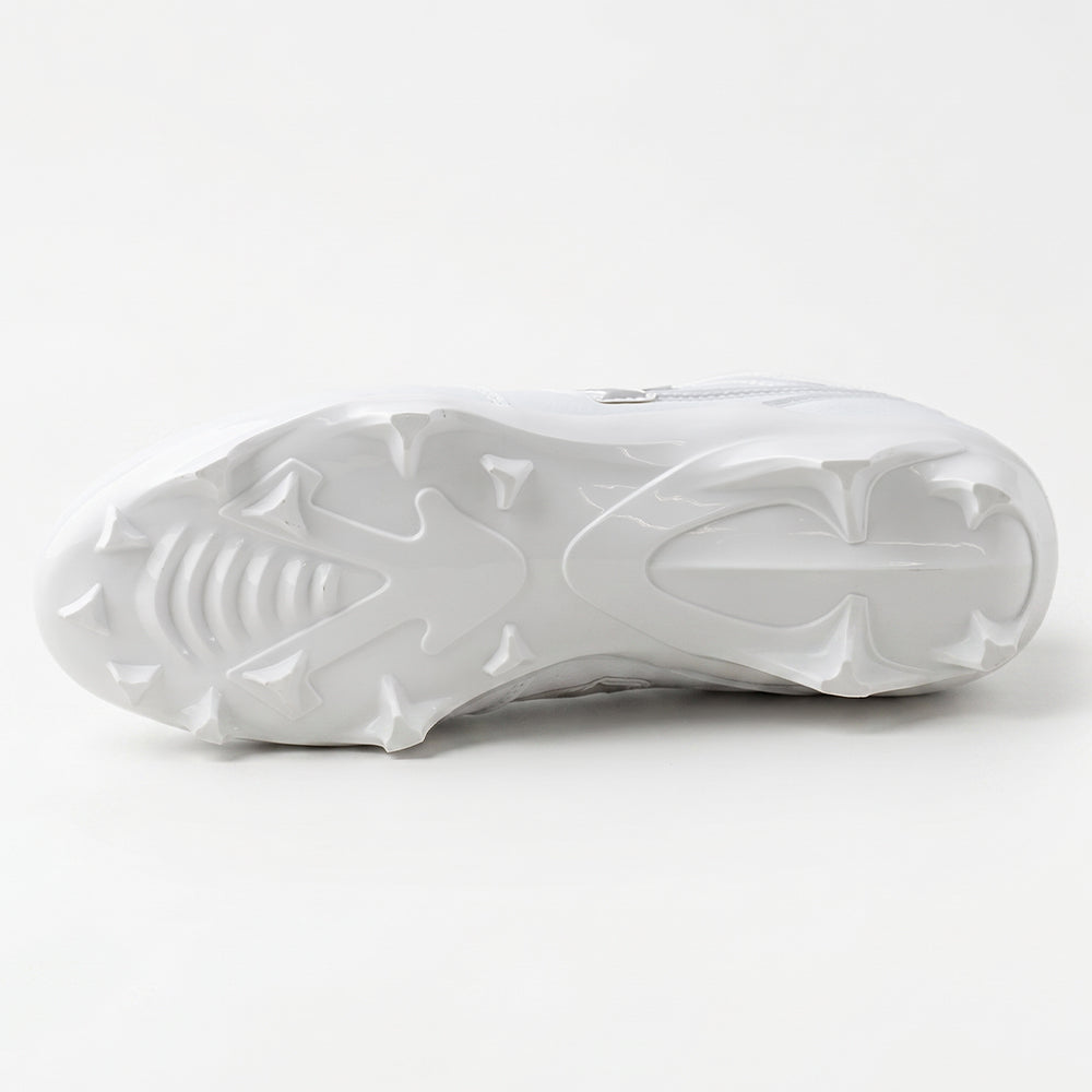 FLEEK DIABLO LOW FOOTBALL CLEATS ホワイトメタリック