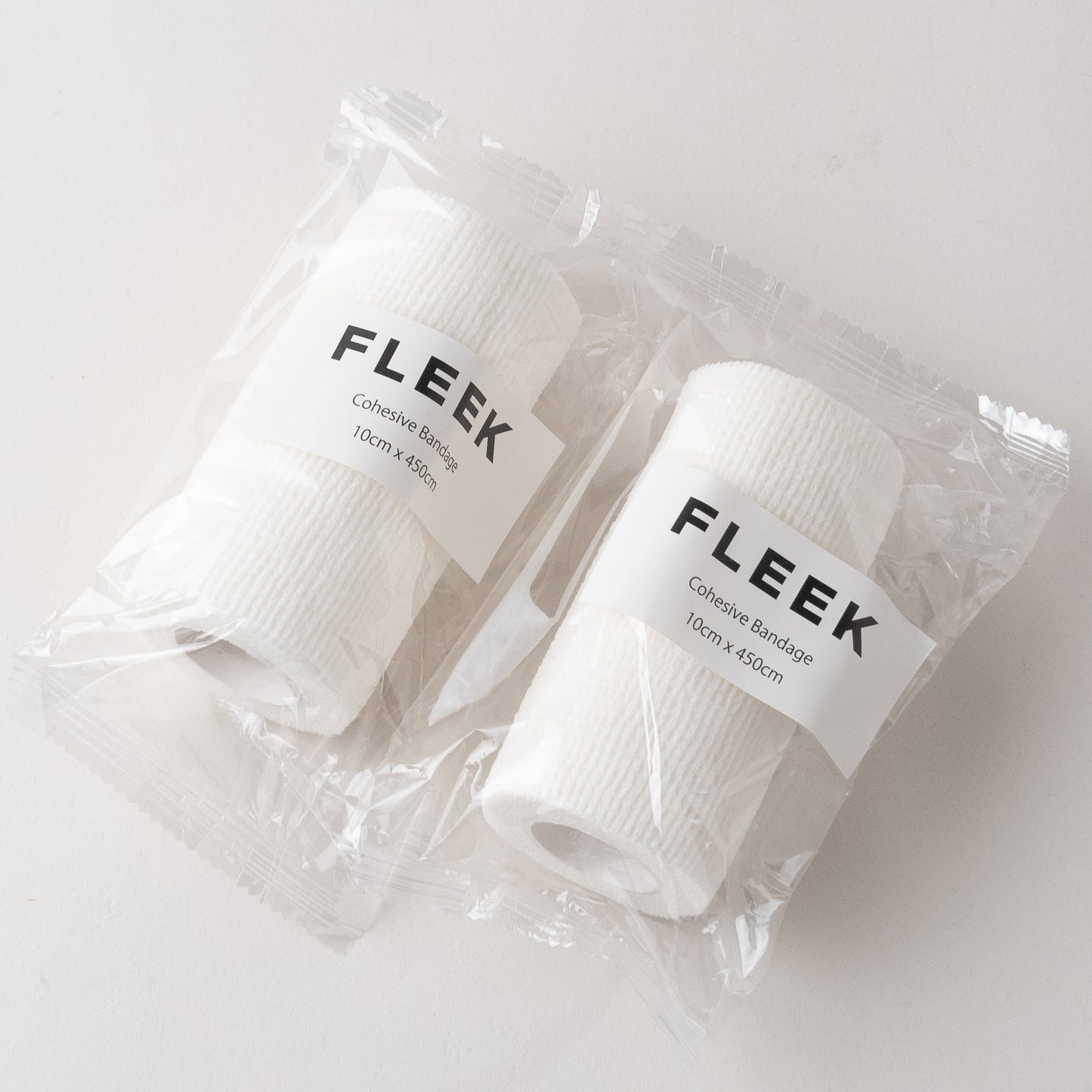 FLEEK フットボール マルチバンテージ ホワイト 自着式テープ 2本セット