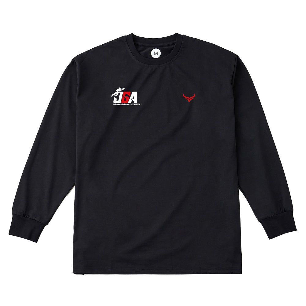 FLEEK x JGA ドライロングスリーブ ロゴ