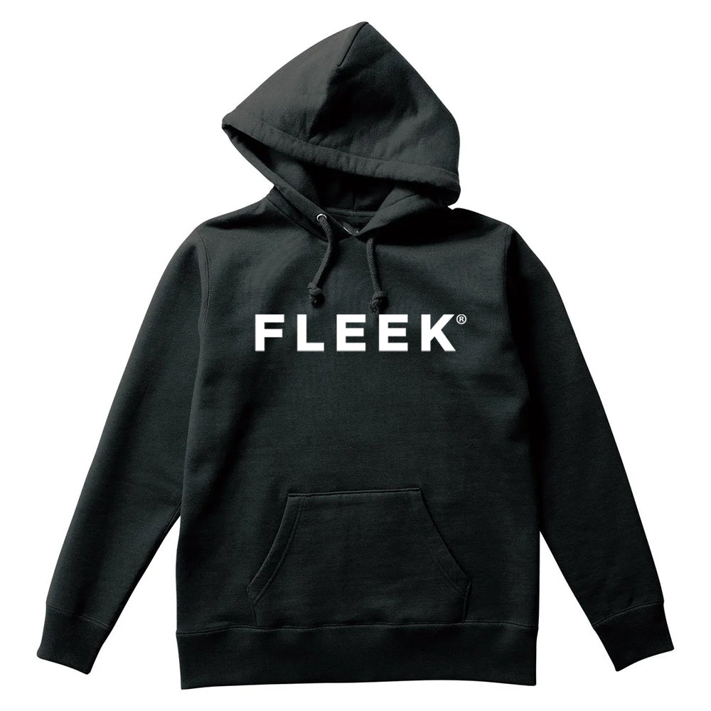 FLEEK ヘビーウェイト フーディ フロントロゴ