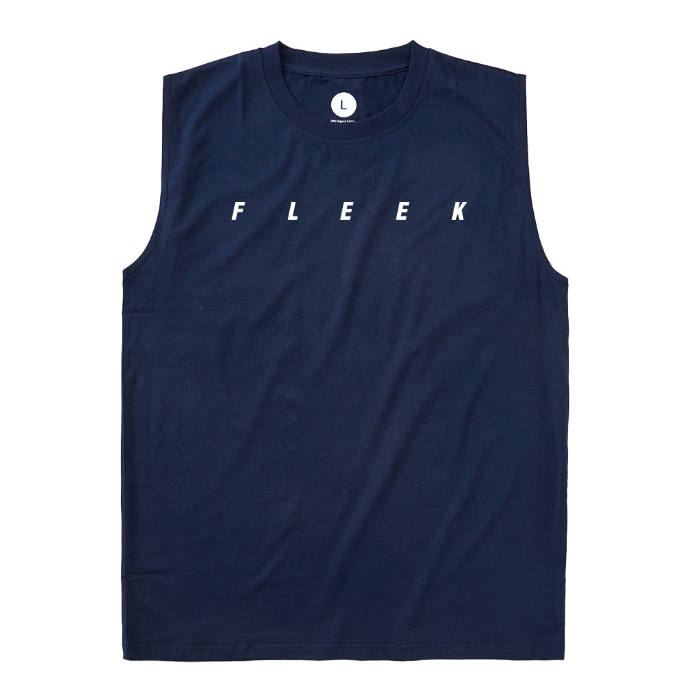 FLEEK ワークアウト スリーブレスシャツ スラッシュ