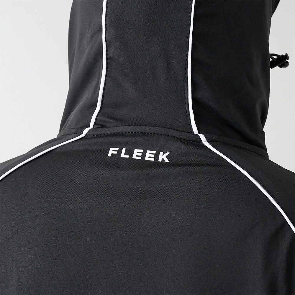 FLEEK EXTRA-FIT トラックジャケット ブラック