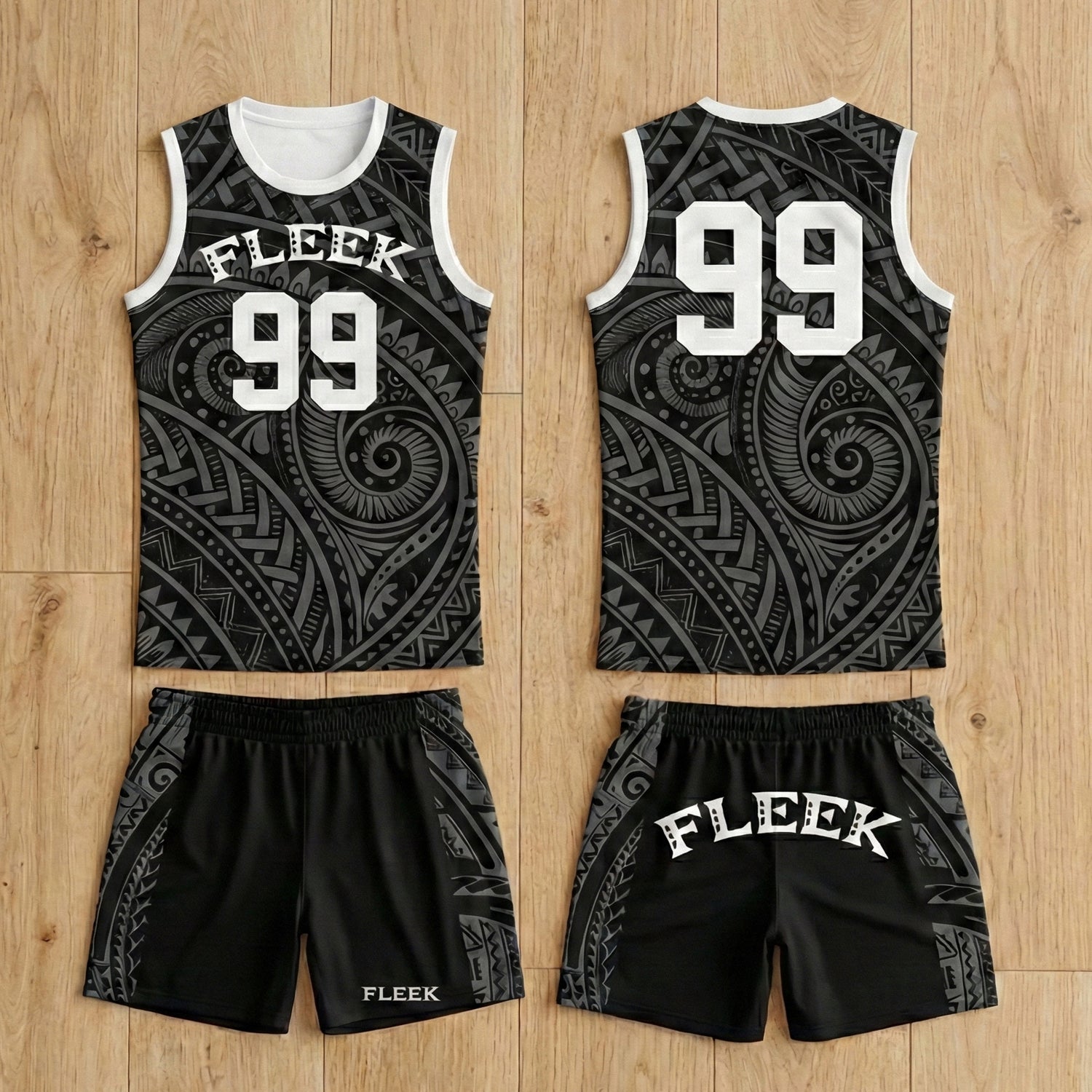 【販売終了】FLEEK CUSTOMIZE POLYNESIA ショートパンツ 2026