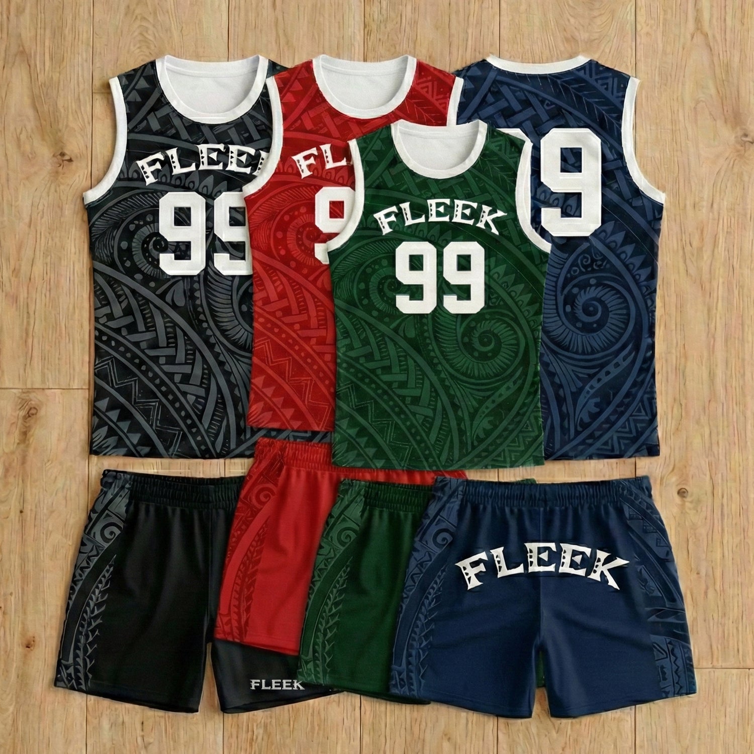 【販売終了】FLEEK CUSTOMIZE POLYNESIA ショートパンツ 2026