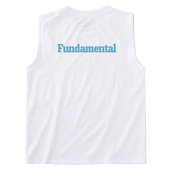 FLEEK スリーブレスシャツ ターコイズブルー