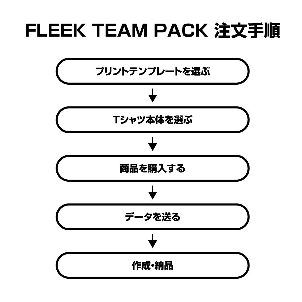FLEEK TEAM PACK スリーブレスシャツ