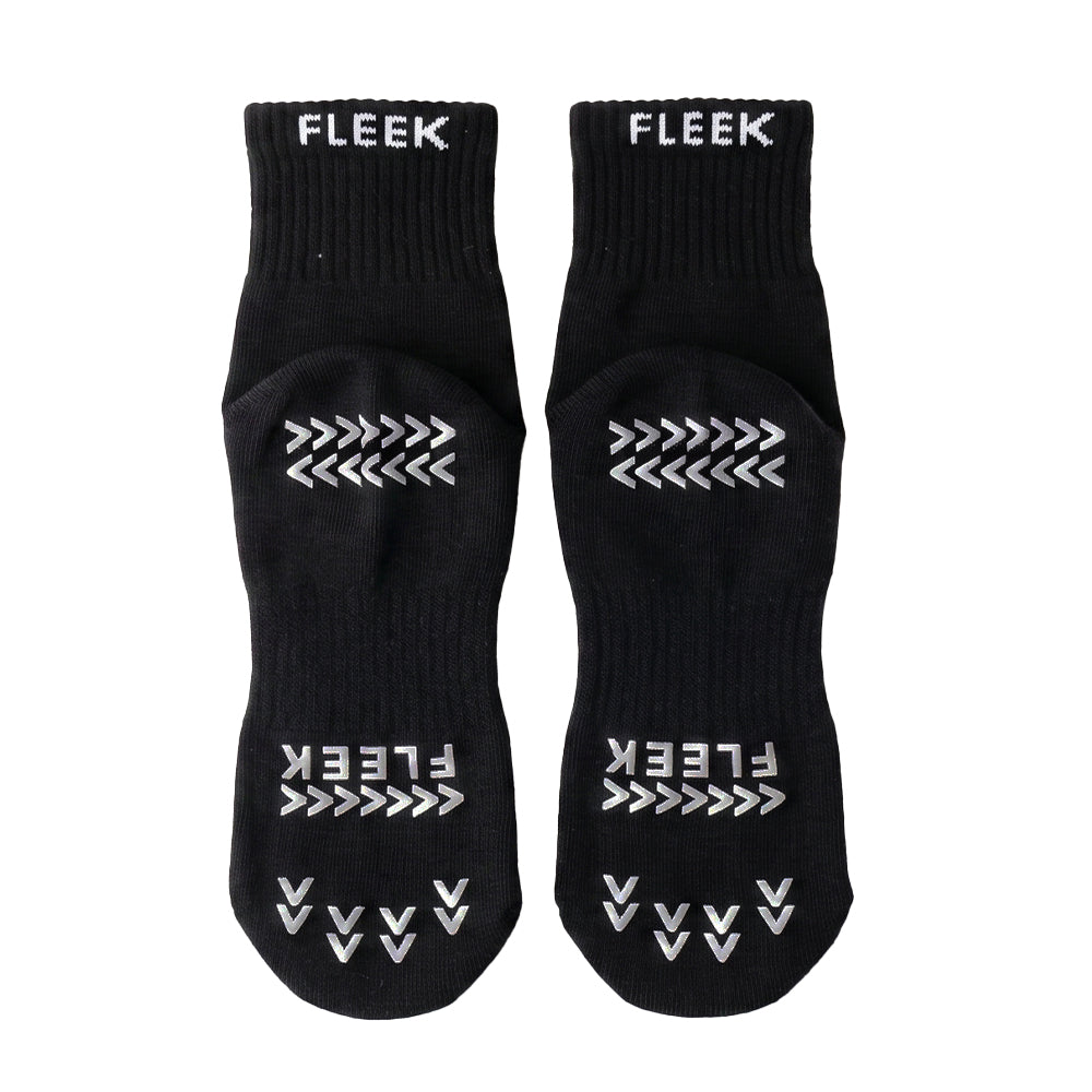 FLEEK ANTI-SLIP ショートソックス ブラック