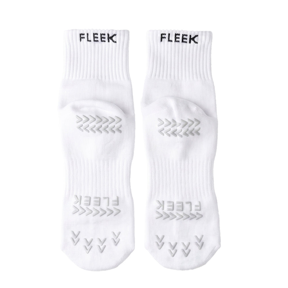 FLEEK ANTI-SLIP ショートソックス ホワイト