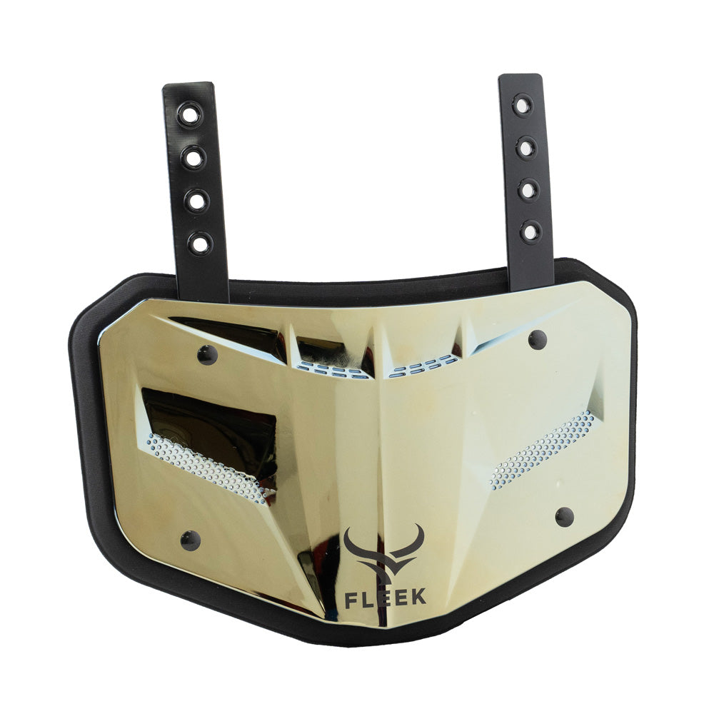 FLEEK Football Backplate V2 White