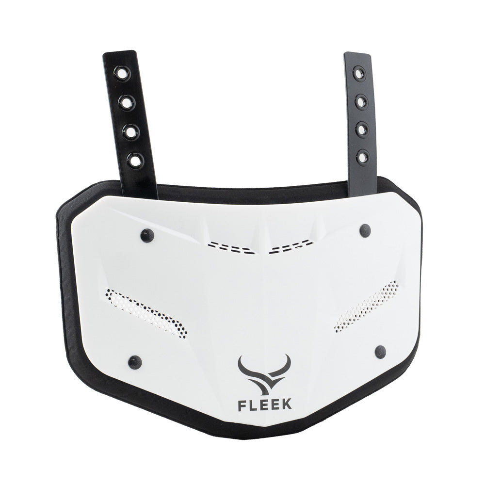 FLEEK Football Backplate V2 White