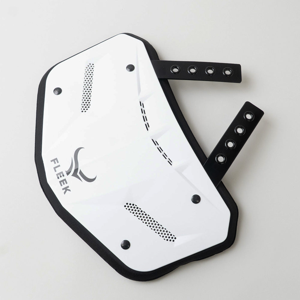 FLEEK Football Backplate V2 White