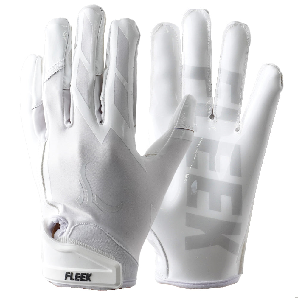 FLEEK EXTRA-FIT GLOVES 3.0 ホワイト・メタリックシルバー