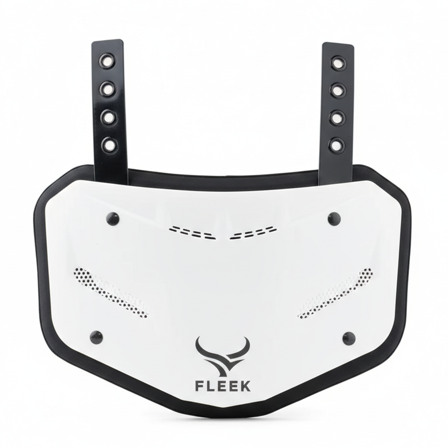 FLEEK Football Backplate V2 White